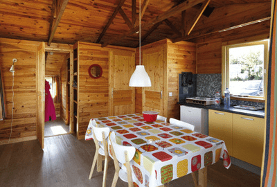accommodatie huren camping Terre Ferme
