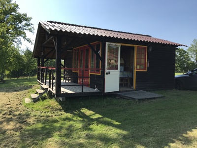 Houten chalet Bourgogne 